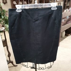 Skirt, blue jean Worthington 10P, lined.